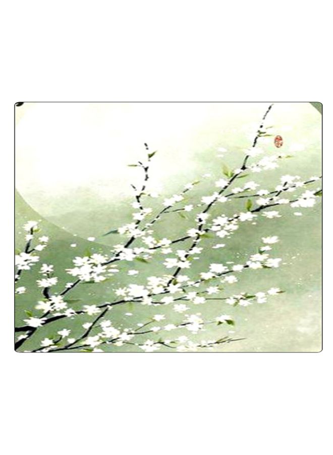 BP Printed Anti-Slip Gaming Mouse Pad Green/White/Black - Image 1