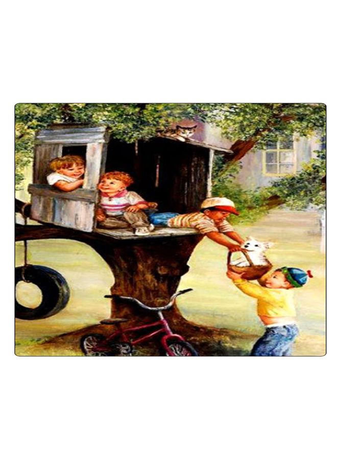 BP Printed Anti-Slip Gaming Mouse Pad Multicolour - Image 1