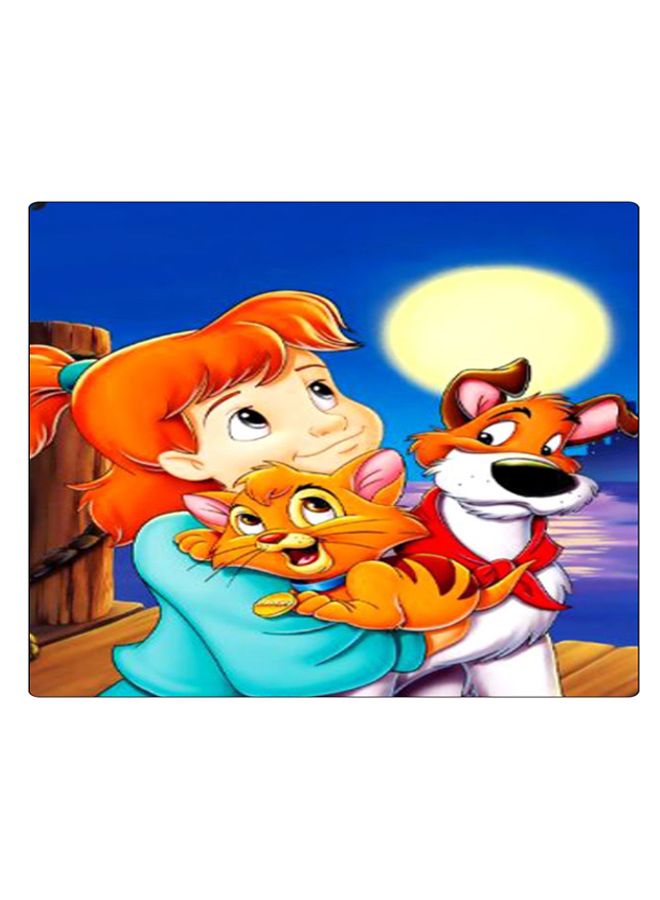 بي بي لوحة ماوس ألعاب بتصميم مضادة للانزلاق وبنمط مطبوع متعدد الألوان - Image 1