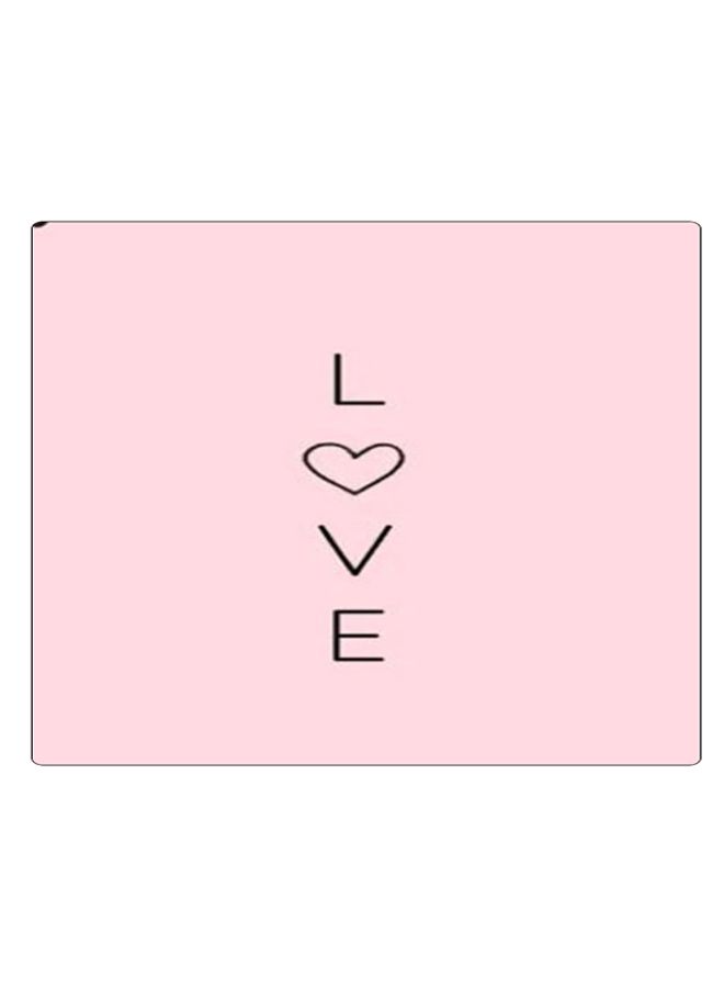 BP Printed Anti-Slip Gaming Mouse Pad Pink/Black - Image 1
