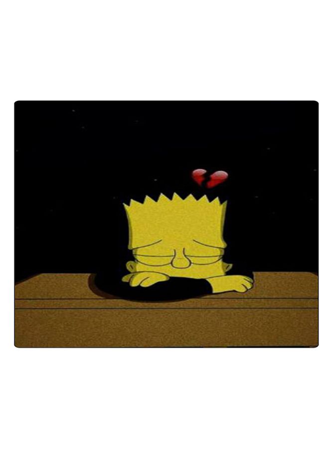 BP Printed Anti-Slip Gaming Mouse Pad Multicolour - Image 1