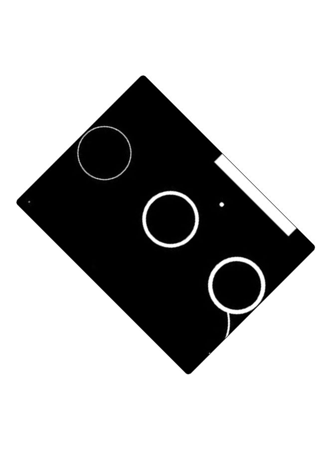 BP Printed Anti-Slip Gaming Mouse Pad Black/White  - Image 2