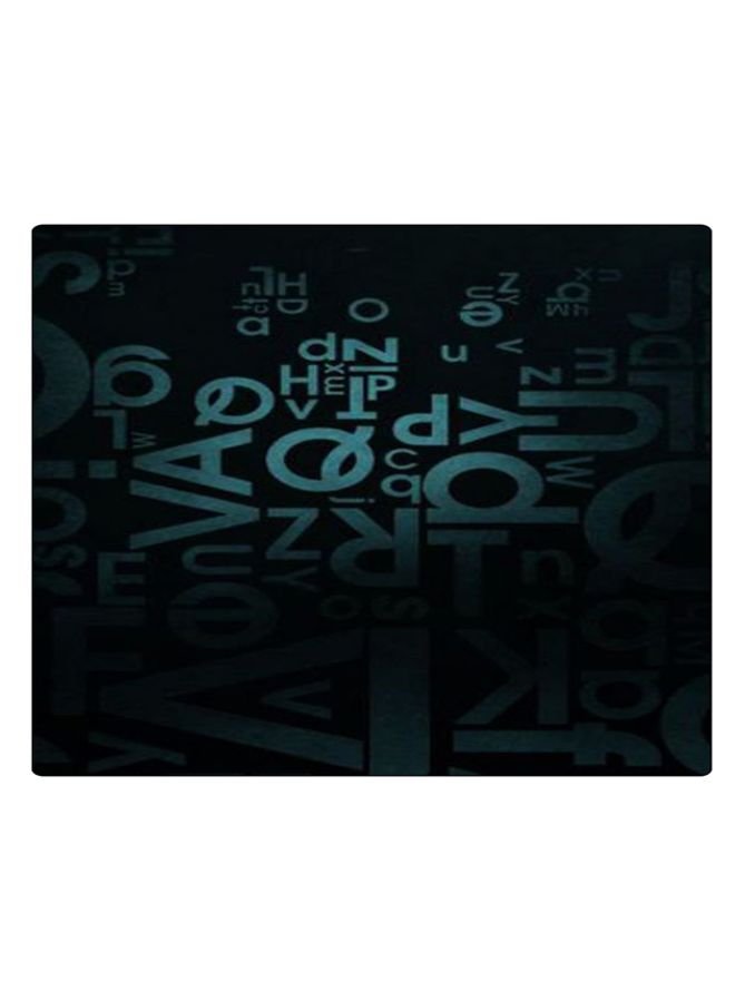 BP Printed Anti-Slip Gaming Mouse Pad Black/Green - Image 1