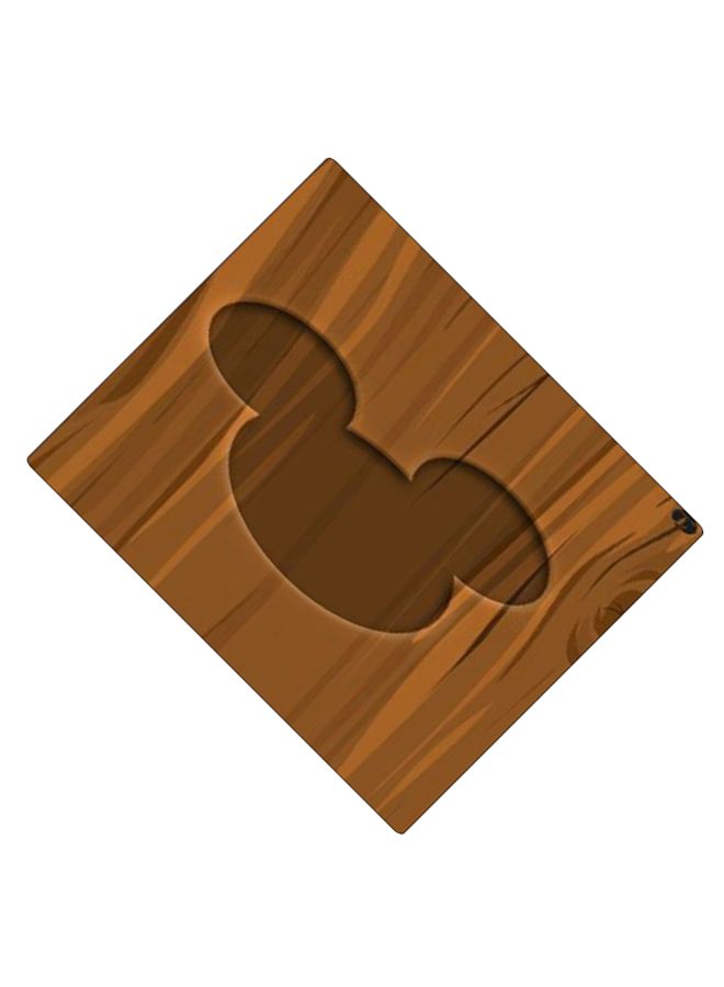 BP Printed Anti-Slip Gaming Mouse Pad Brown - Image 2