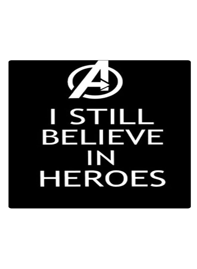 BP Printed Anti-Slip Gaming Mouse Pad Black/White - Image 1