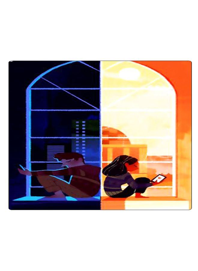 BP Printed Anti-Slip Gaming Mouse Pad Multicolour - Image 1