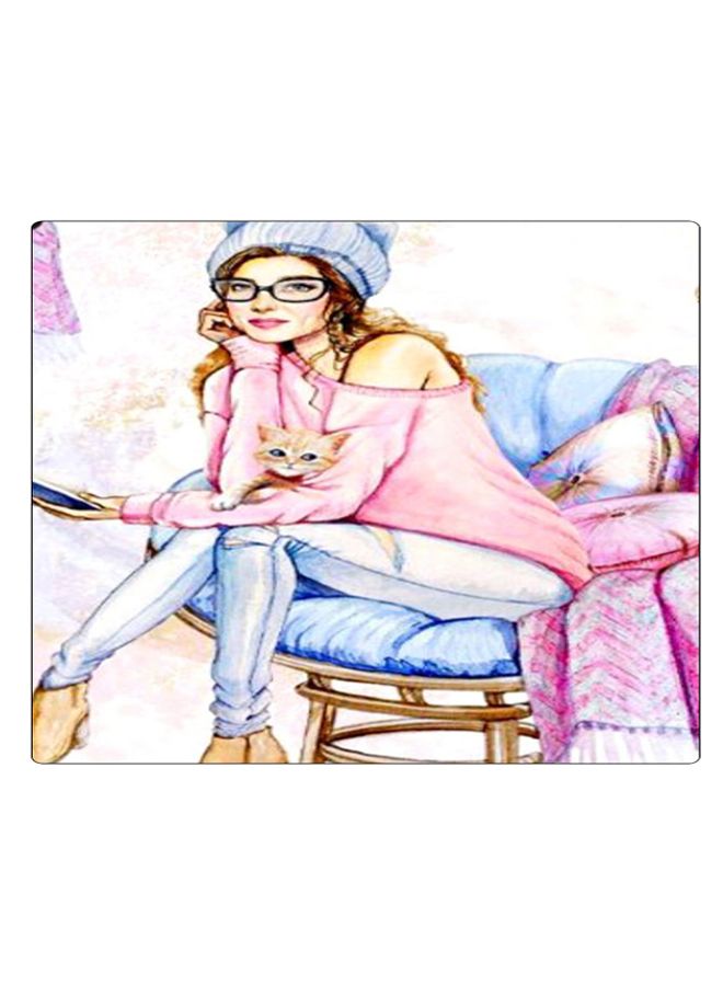 BP Printed Anti-Slip Gaming Mouse Pad Multicolour - Image 1