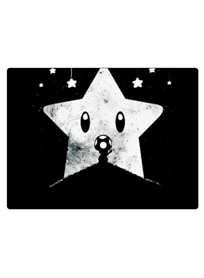 BP Printed Anti-Slip Gaming Mouse Pad Black/White - Image 1