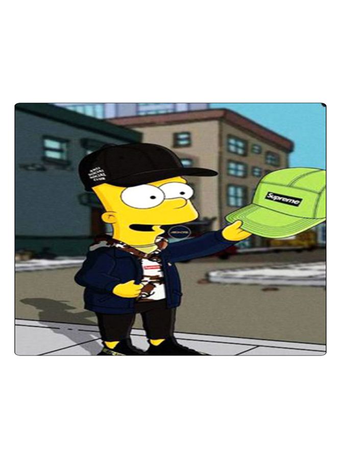 BP Printed Anti-Slip Gaming Mouse Pad Multicolour - Image 1