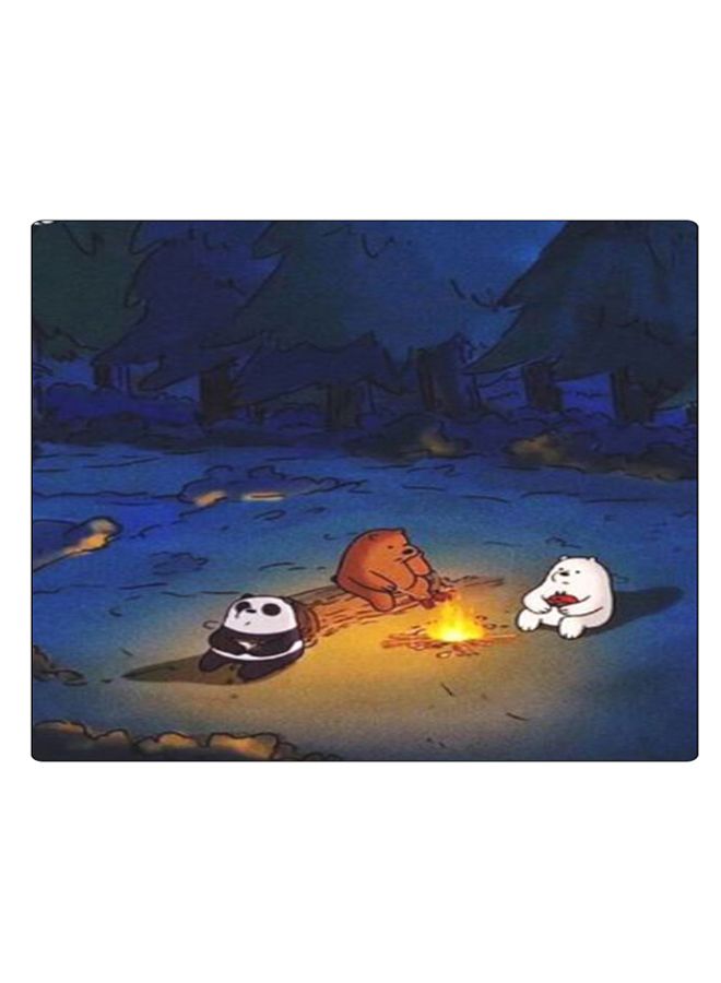 بي بي لوحة ماوس ألعاب بتصميم مضادة للانزلاق وبنمط مطبوع متعدد الألوان - Image 1