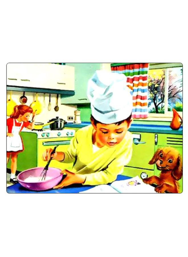 BP Printed Anti-Slip Gaming Mouse Pad Multicolour - Image 1