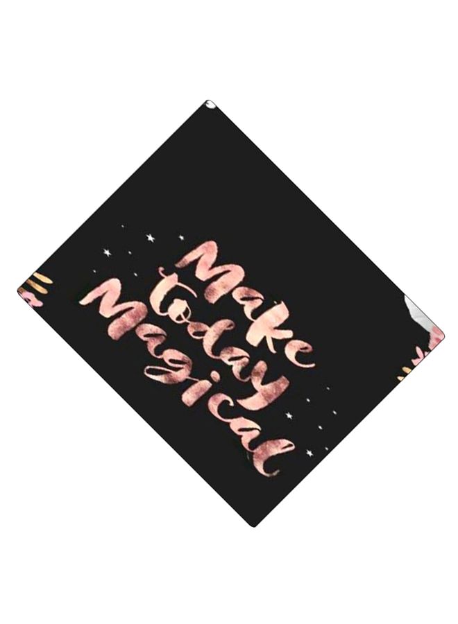 BP Printed Anti-Slip Gaming Mouse Pad Black/Pink/White - Image 2