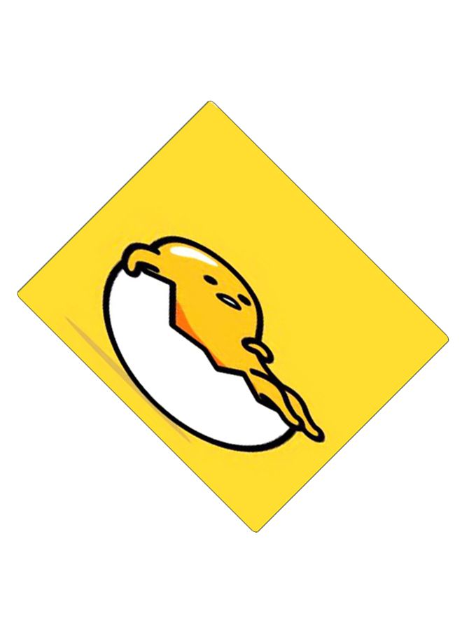 BP Printed Anti-Slip Gaming Mouse Pad Yellow/Orange/White - Image 2