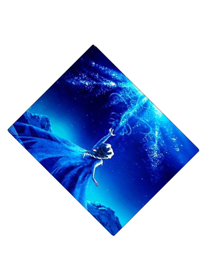 BP Printed Anti-Slip Gaming Mouse Pad Blue/White - Image 2