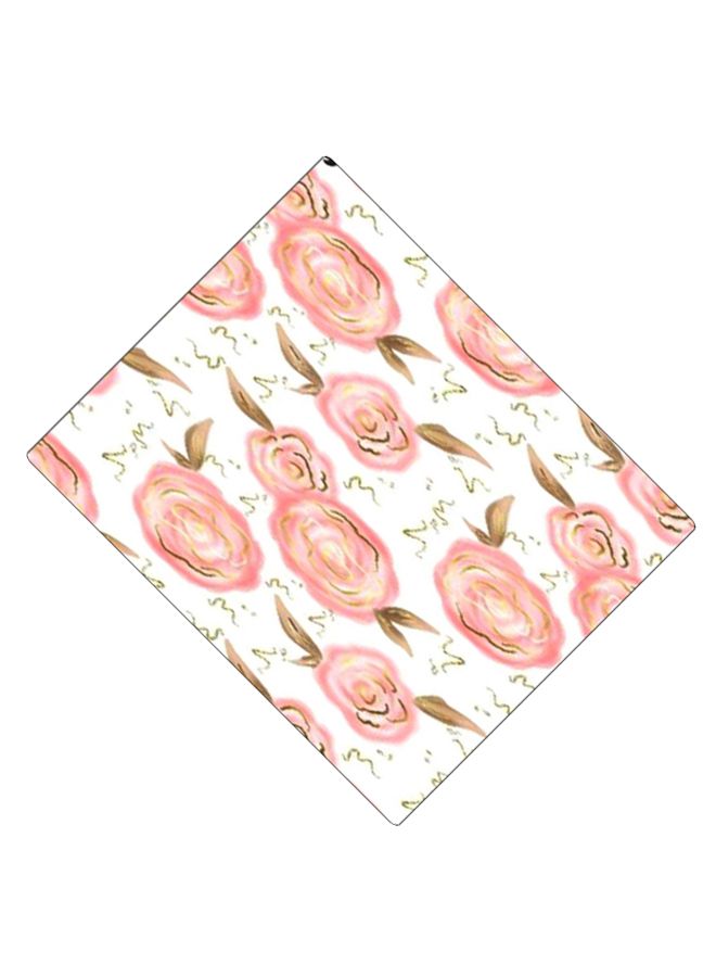 BP Printed Anti-Slip Gaming Mouse Pad Pink/Gold/White - Image 2
