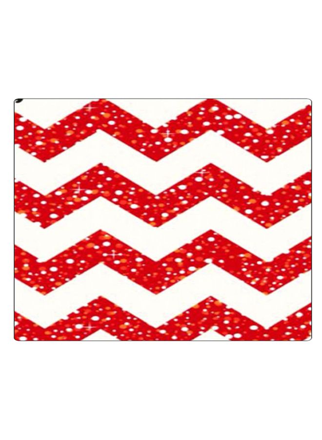 BP Printed Anti-Slip Gaming Mouse Pad Red/White - Image 1