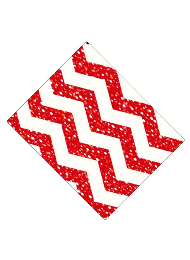 BP Printed Anti-Slip Gaming Mouse Pad Red/White - Image 2