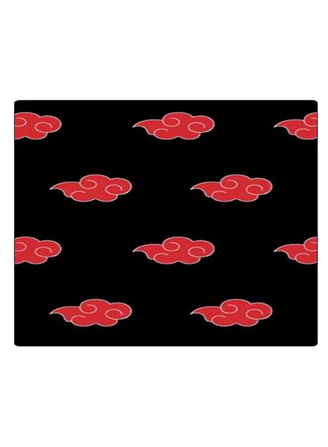 BP Printed Anti-Slip Gaming Mouse Pad Black/Red - Image 1