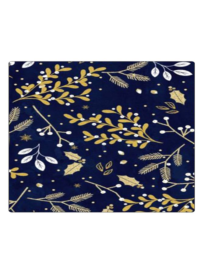 BP Printed Anti-Slip Gaming Mouse Pad Blue/White/Yellow - Image 1