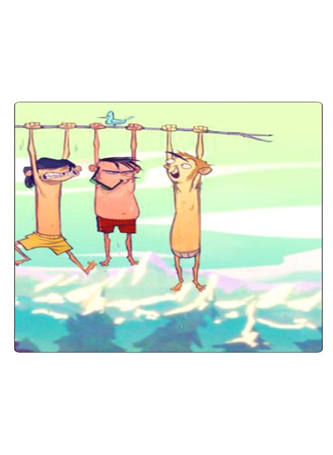 BP Printed Anti-Slip Gaming Mouse Pad Multicolour - Image 1