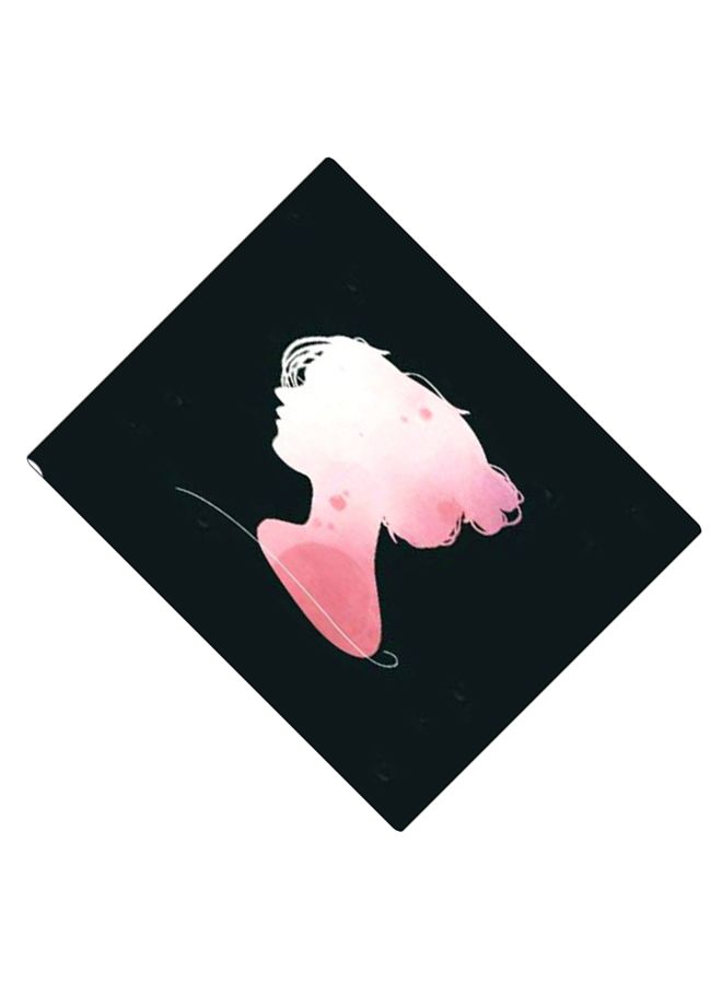 BP Printed Anti-Slip Gaming Mouse Pad Black/Pink/White - Image 2