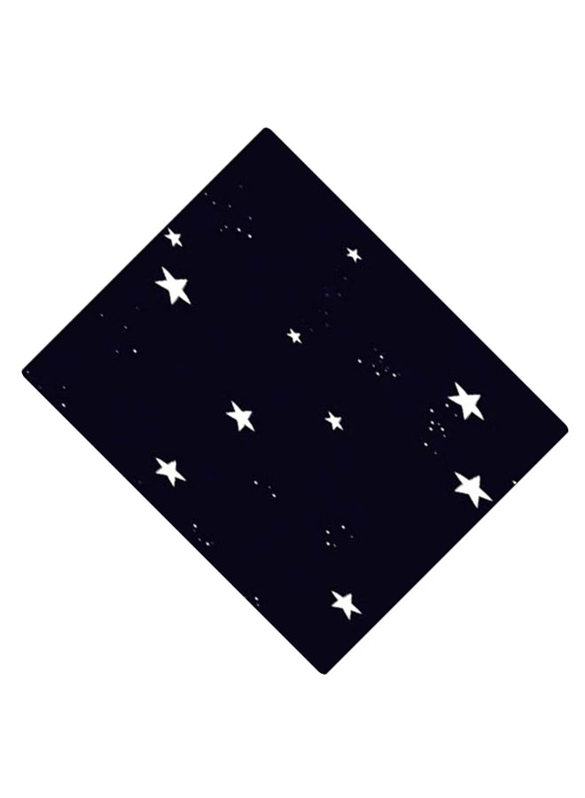 بي بي لوحة ماوس ألعاب بتصميم مضادة للانزلاق وبنمط مطبوع أسود/ أبيض - Image 2