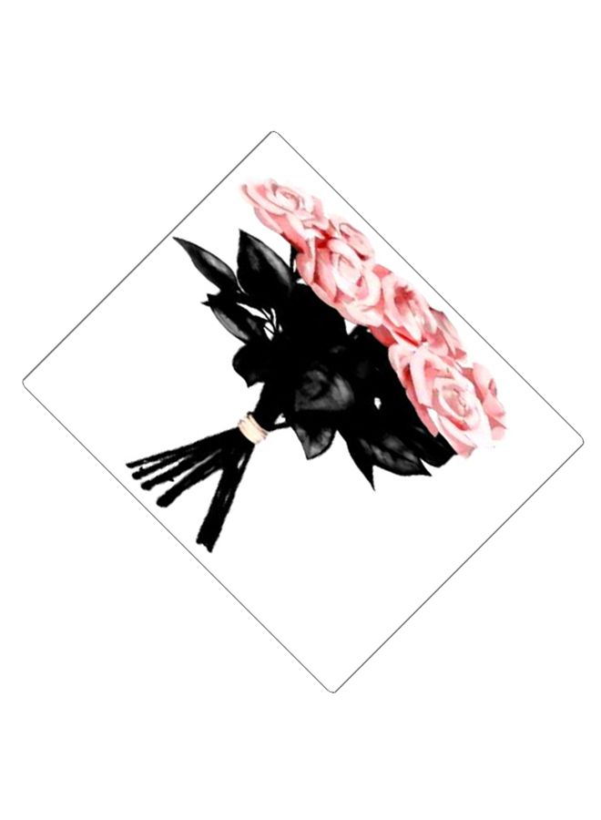 BP Printed Anti-Slip Gaming Mouse Pad Pink/Black/White - Image 2