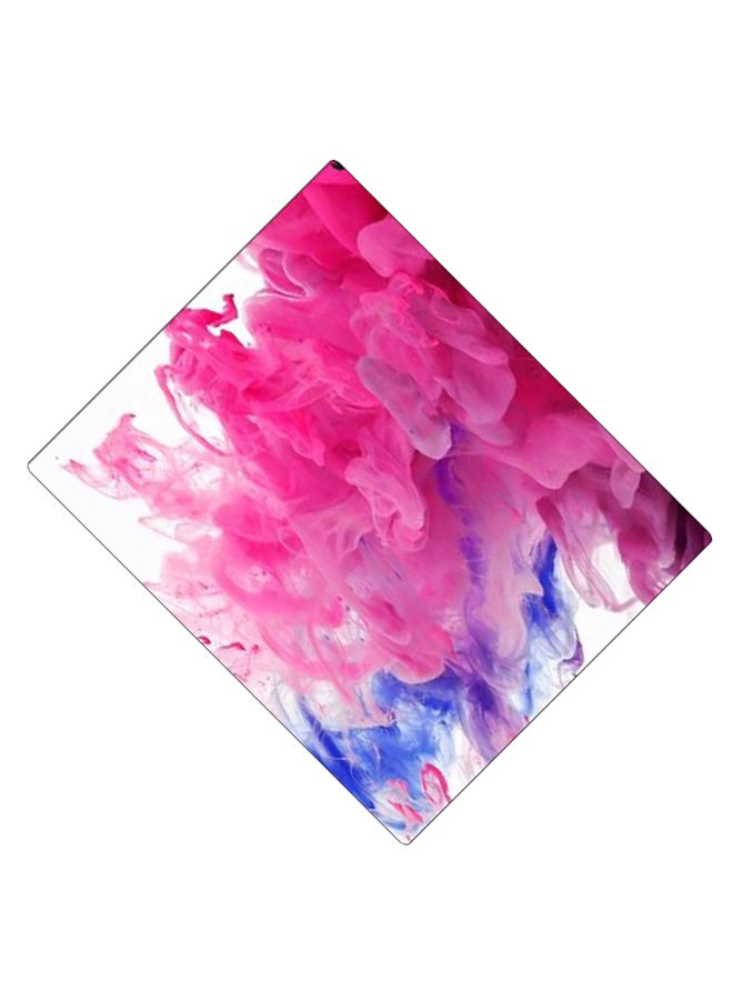 بي بي لوحة ماوس ألعاب بتصميم مضادة للانزلاق وبنمط مطبوع وردي/ أزرق/ أبيض - Image 2