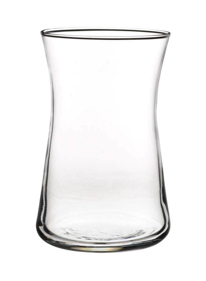 باساباتشي مجموعة أكواب من الزجاج هيبيلي مكونة من 6 قطع شفاف 6 x 170ملليلتر