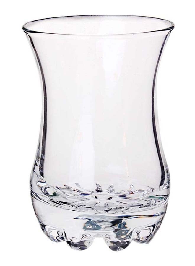 باساباتشي مجموعة كؤوس زجاجية سيلفانا من 6 قطع شفاف 6 x 110ملليلتر - Image 1