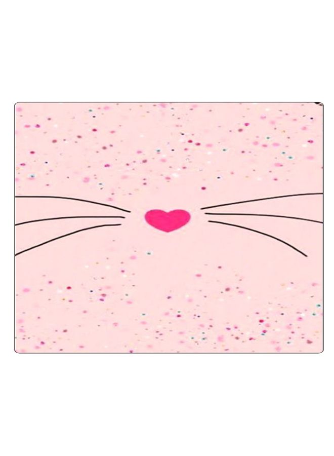 BP Printed Anti-Slip Gaming Mouse Pad Pink/Black  - Image 1
