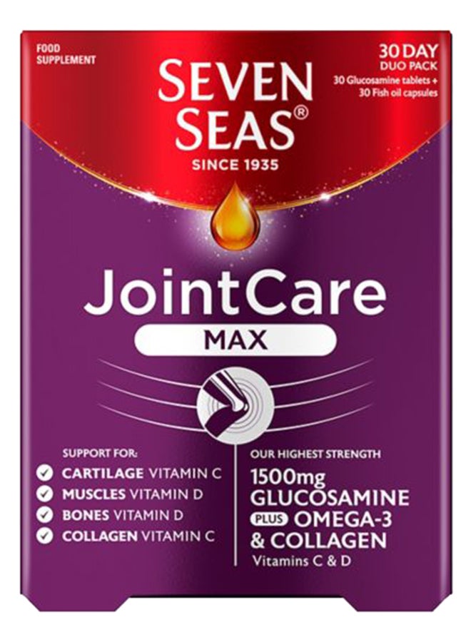 Seven Seas - Jointcare Max Dietary Supplement - 30 Capsules - Image 1