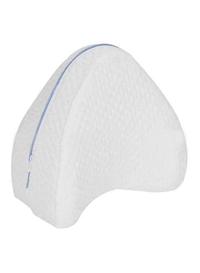 Leg Support Pillow White/Blue 250x155x230mm  - Image 1