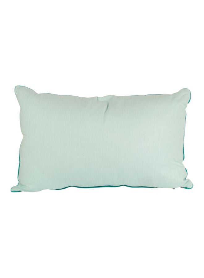 Biggdesign Anemoss Printed Throw Pillow Blue/White 53x36centimeter  - Image 2