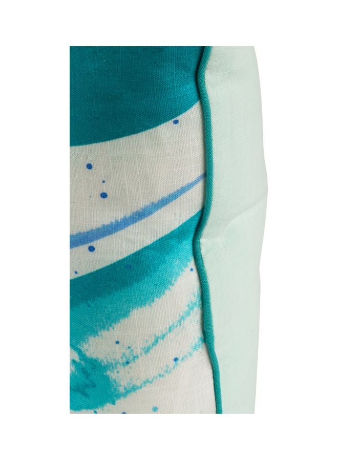 Biggdesign Anemoss Printed Throw Pillow Blue/White 53x36centimeter  - Image 3