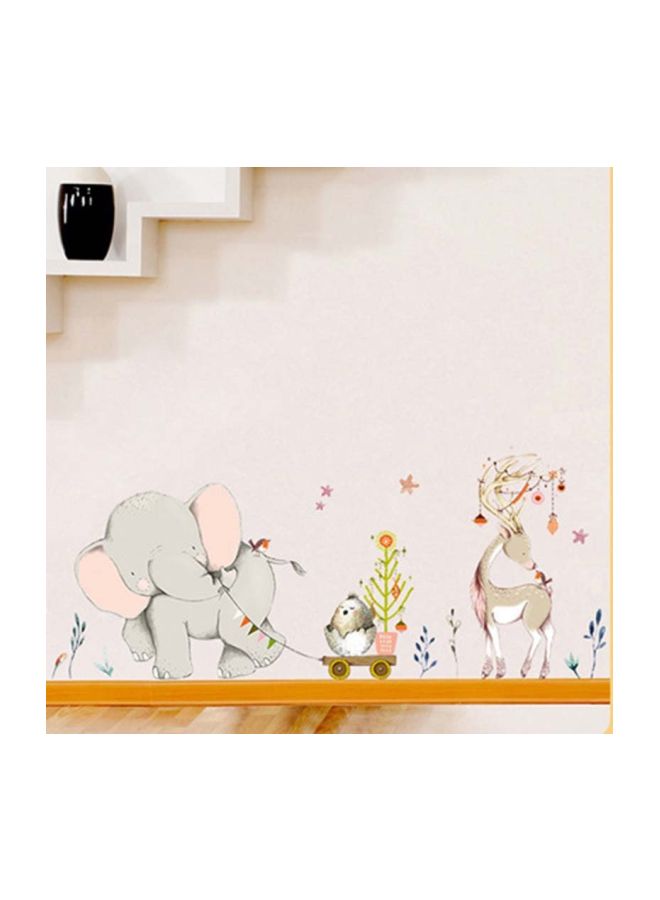 Elephant Wall Sticker Multicolour 30x6x6centimeter - Image 4