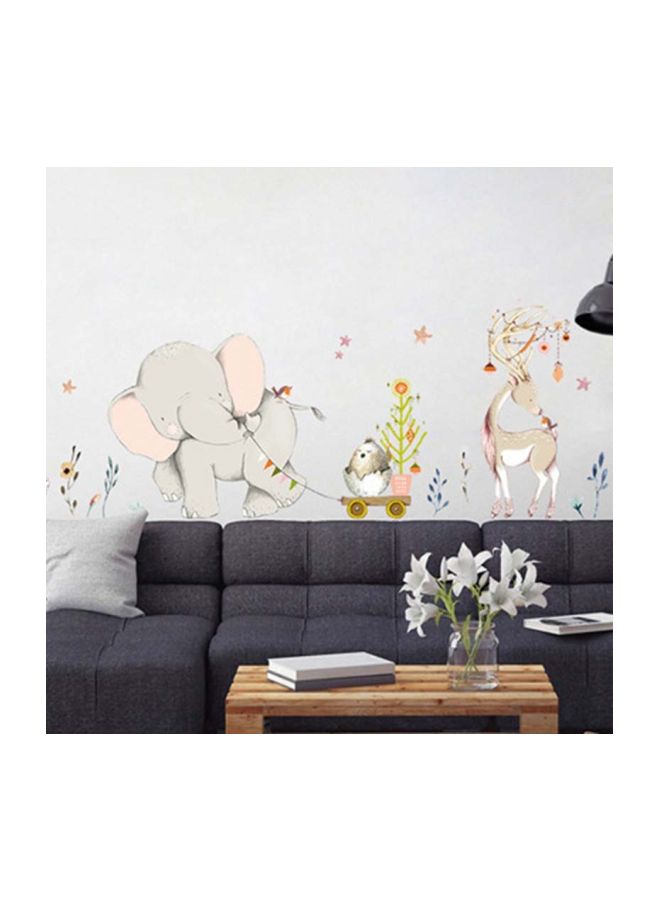 Elephant Wall Sticker Multicolour 30x6x6centimeter - Image 5