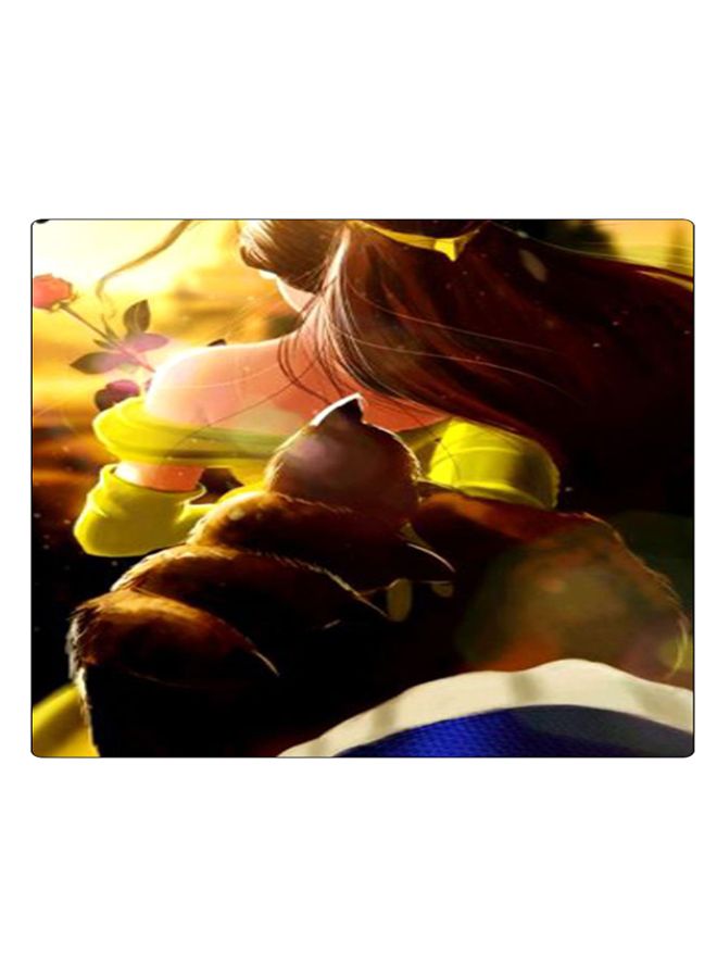 بي بي لوحة ماوس ألعاب بتصميم مضادة للانزلاق وبنمط مطبوع متعدد الألوان - Image 1