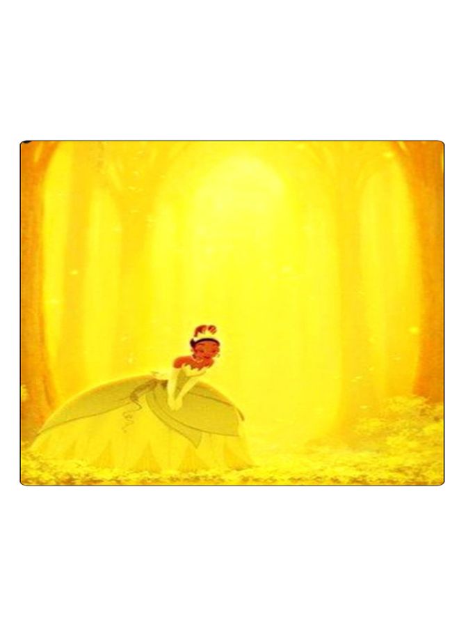 BP Printed Anti-Slip Gaming Mouse Pad Yellow/Brown - Image 1