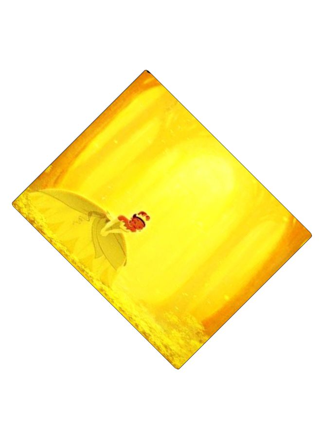 BP Printed Anti-Slip Gaming Mouse Pad Yellow/Brown - Image 2