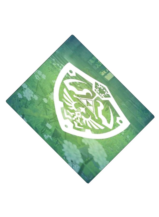 BP Printed Anti-Slip Gaming Mouse Pad Green/White - Image 2