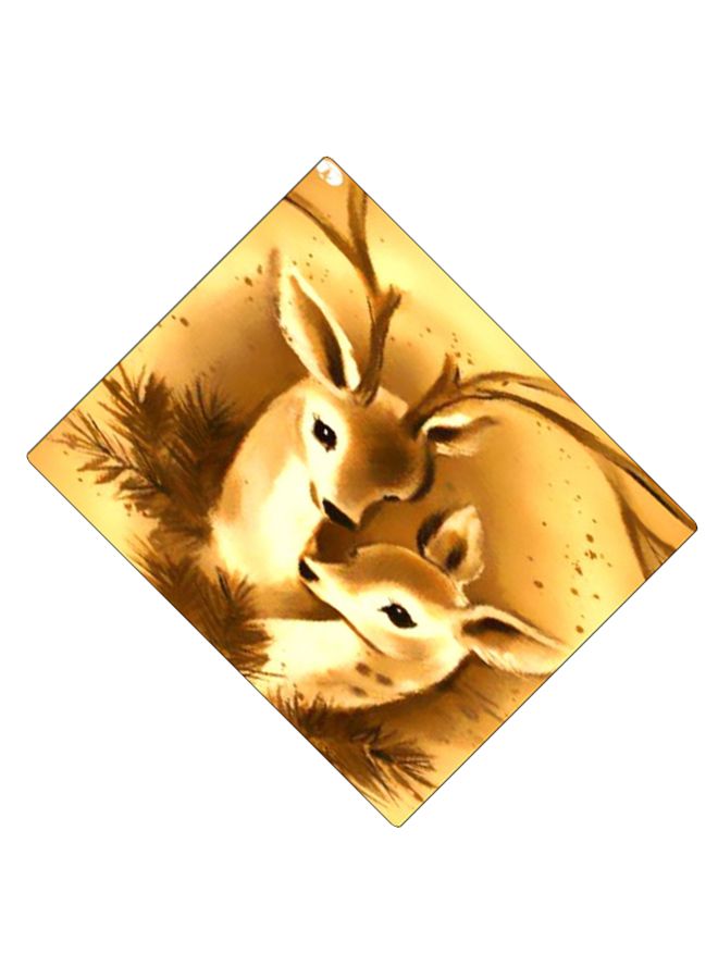 BP Printed Anti-Slip Gaming Mouse Pad Brown - Image 2