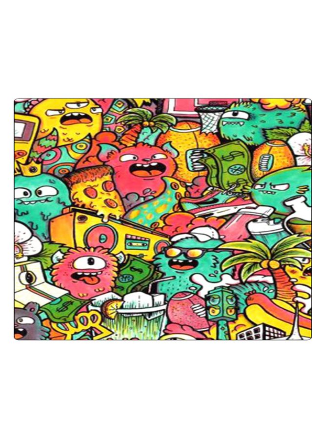 BP Printed Anti-Slip Gaming Mouse Pad Multicolour - Image 1