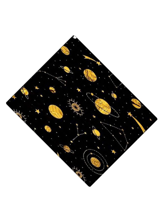 BP Printed Anti-Slip Gaming Mouse Pad Black/Gold - Image 2