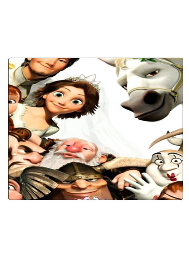 بي بي لوحة ماوس ألعاب بتصميم مضادة للانزلاق وبنمط مطبوع متعدد الألوان - Image 1