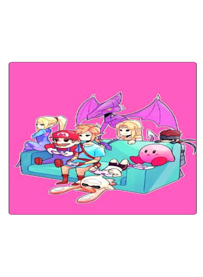 BP Printed Anti-Slip Gaming Mouse Pad Multicolour - Image 1