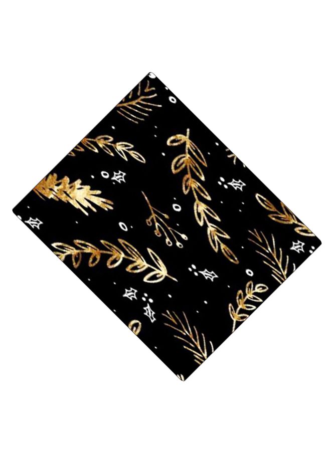 BP Printed Anti-Slip Gaming Mouse Pad Black/Gold/White - Image 2
