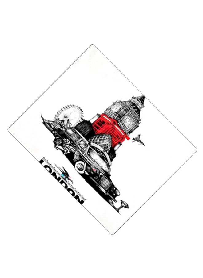 BP Printed Anti-Slip Gaming Mouse Pad Multicolour - Image 2