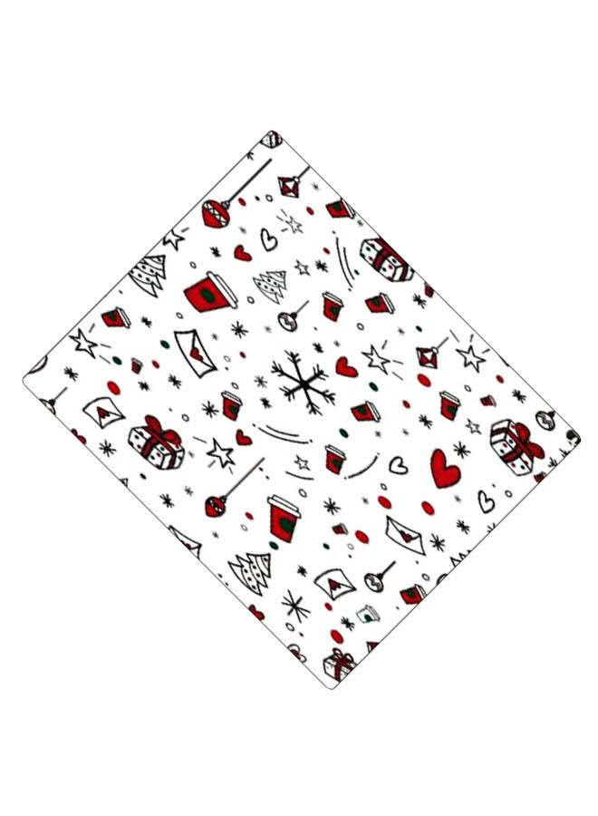 BP Printed Anti-Slip Gaming Mouse Pad Red/Black/White - Image 2