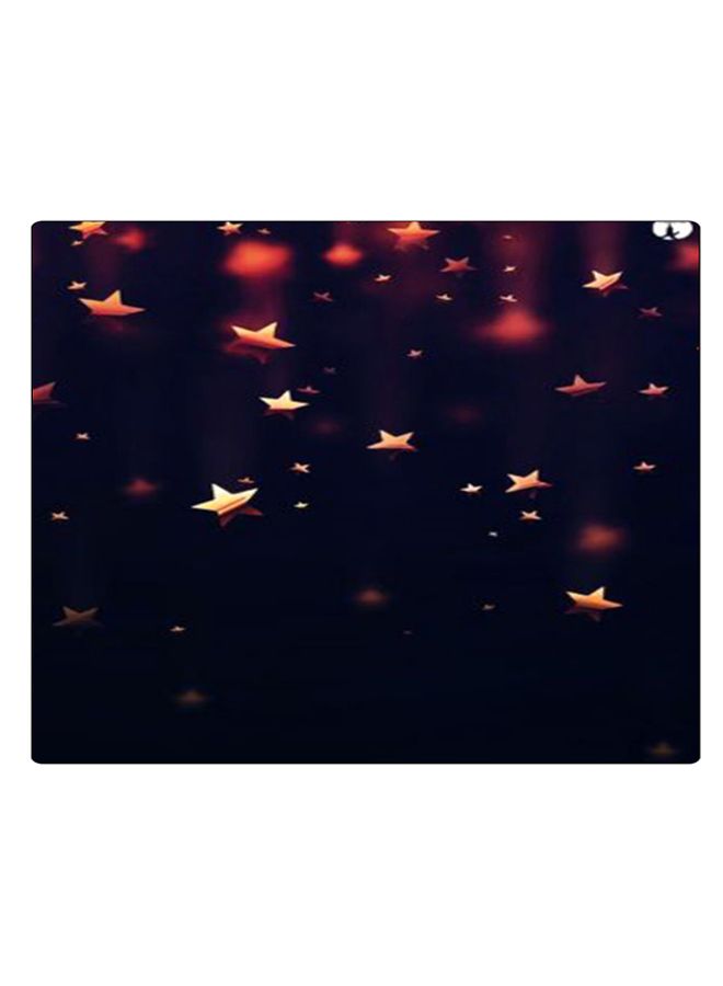 BP Printed Anti-Slip Gaming Mouse Pad Red/Black/Gold - Image 1